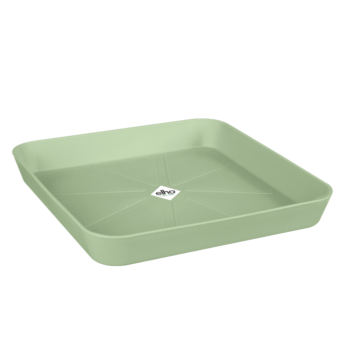 loft urban soucoupe carrée 28cm vert pistache